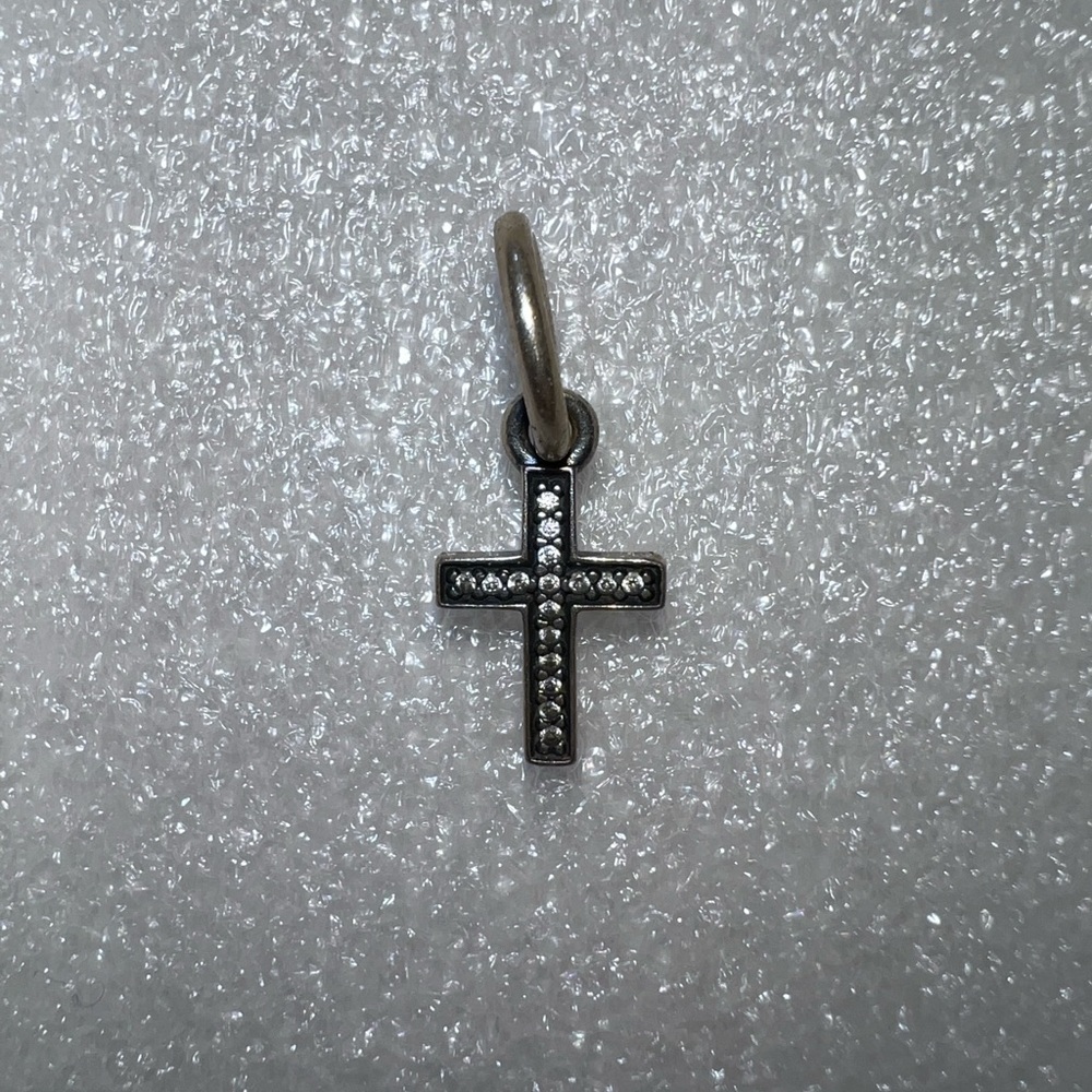 Pandora cross charm